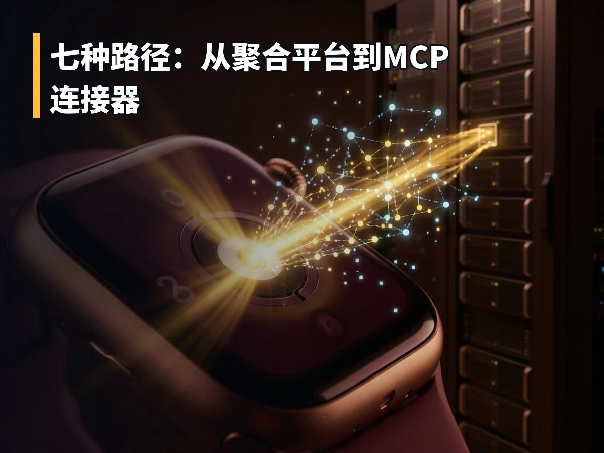 七种路径：从聚合平台到MCP连接器