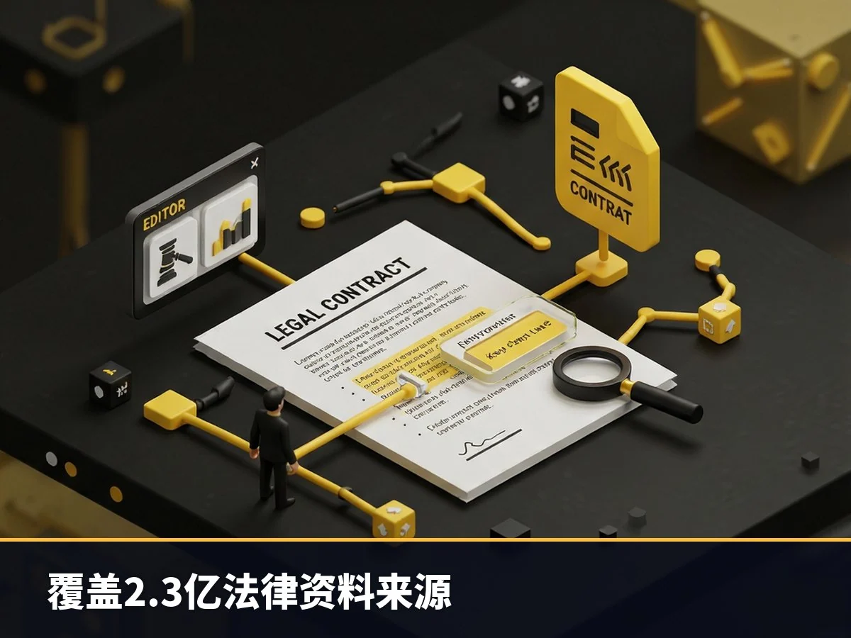 覆盖2.3亿法律资料来源