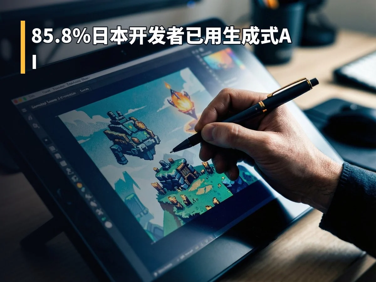 85.8%日本开发者已用生成式AI