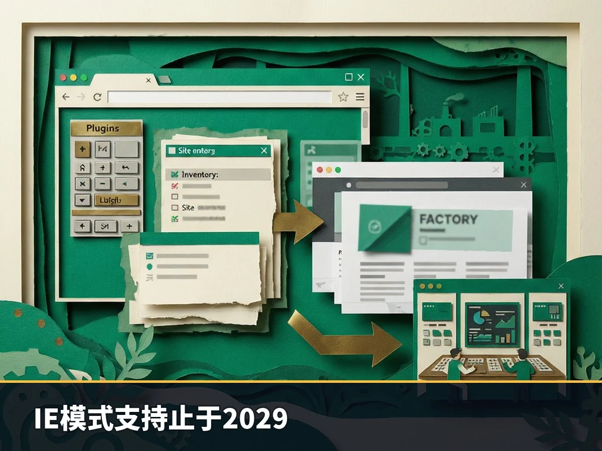 IE模式支持止于2029
