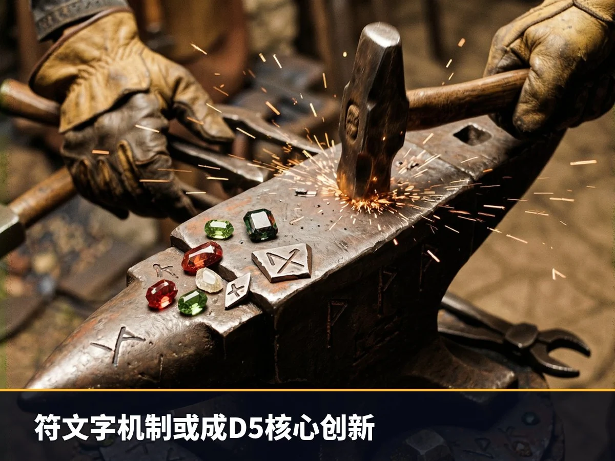 符文字机制或成D5核心创新