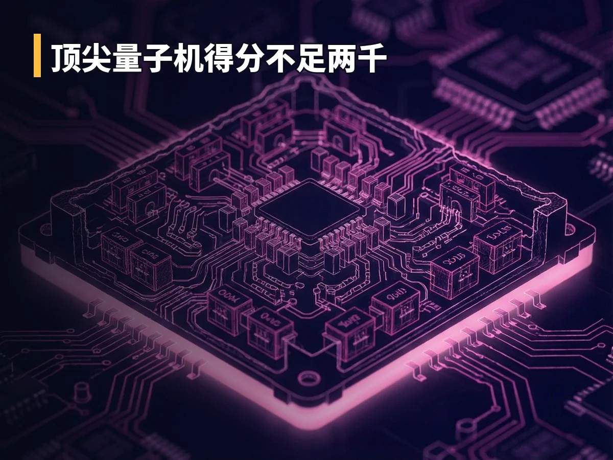 顶尖量子机得分不足两千