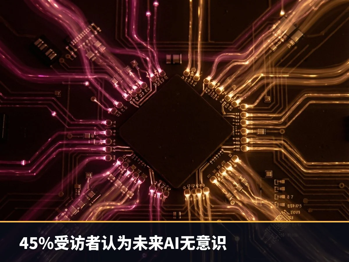 45%受访者认为未来AI无意识