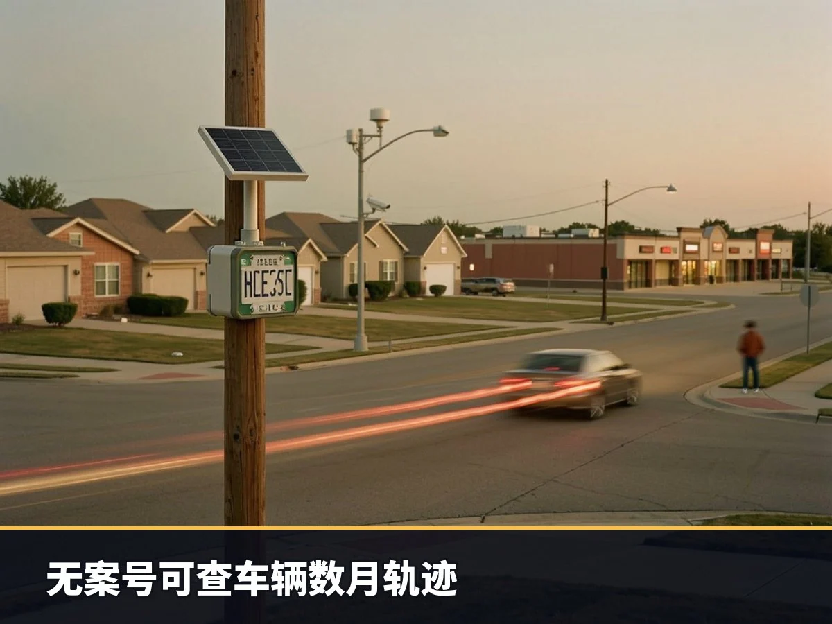 无案号可查车辆数月轨迹