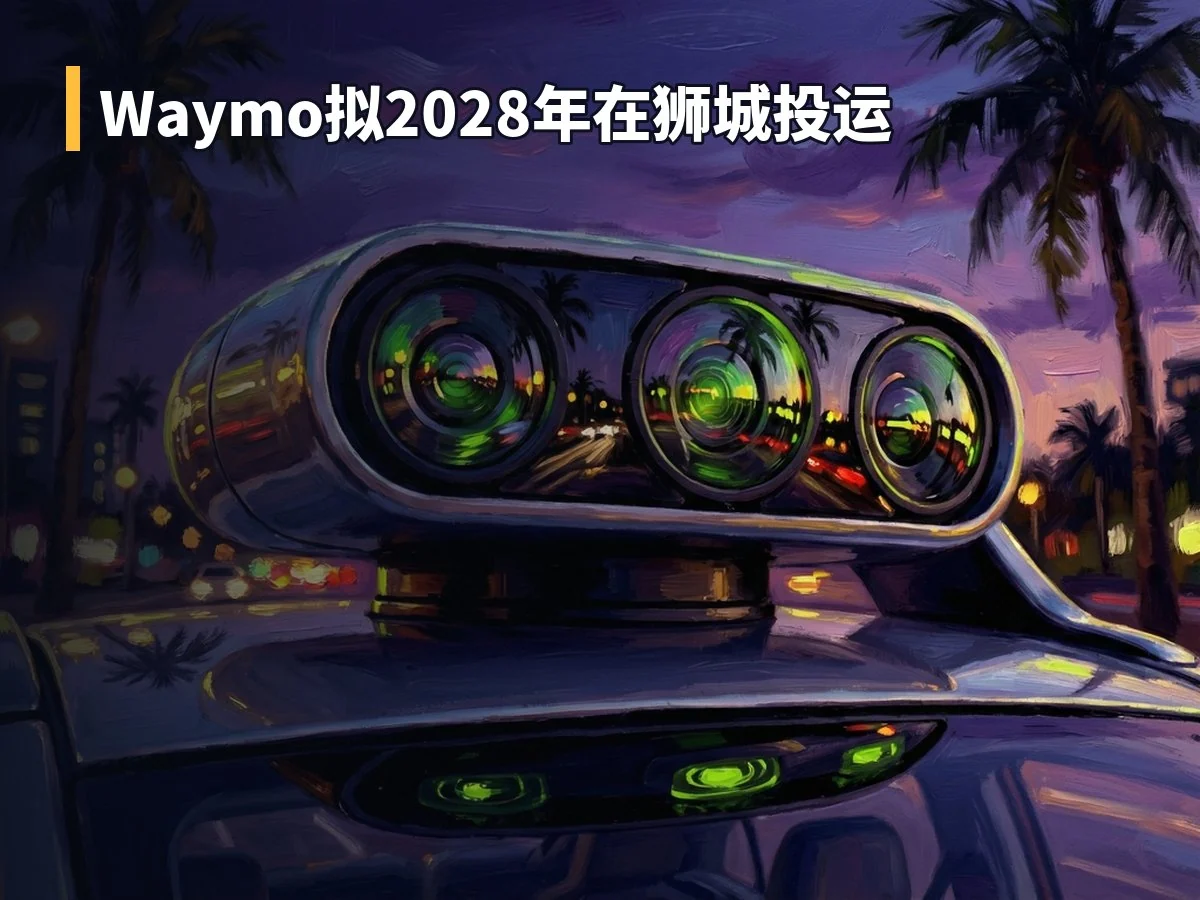 Waymo拟2028年在狮城投运