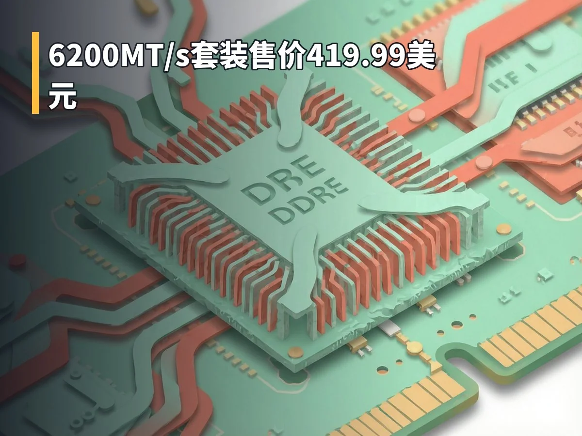 6200MT/s套装售价419.99美元