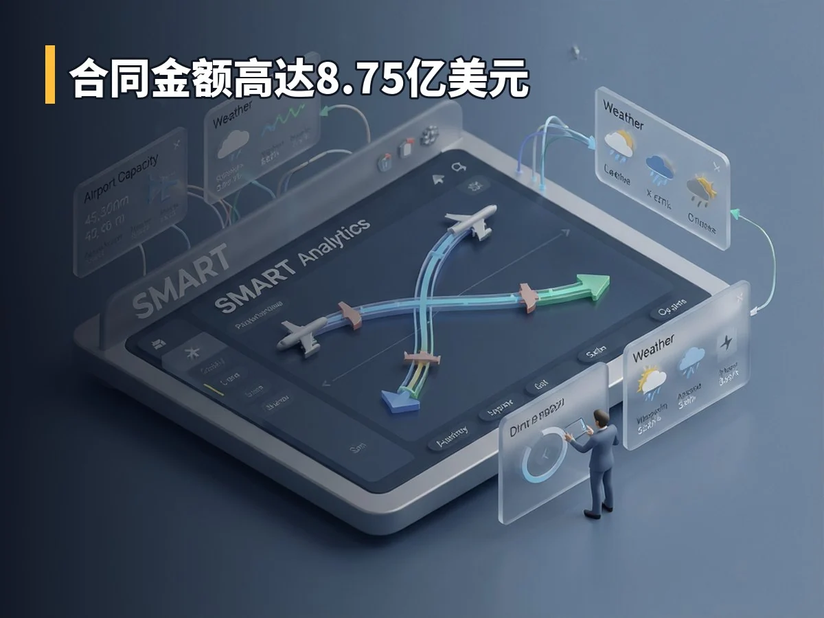 合同金额高达8.75亿美元