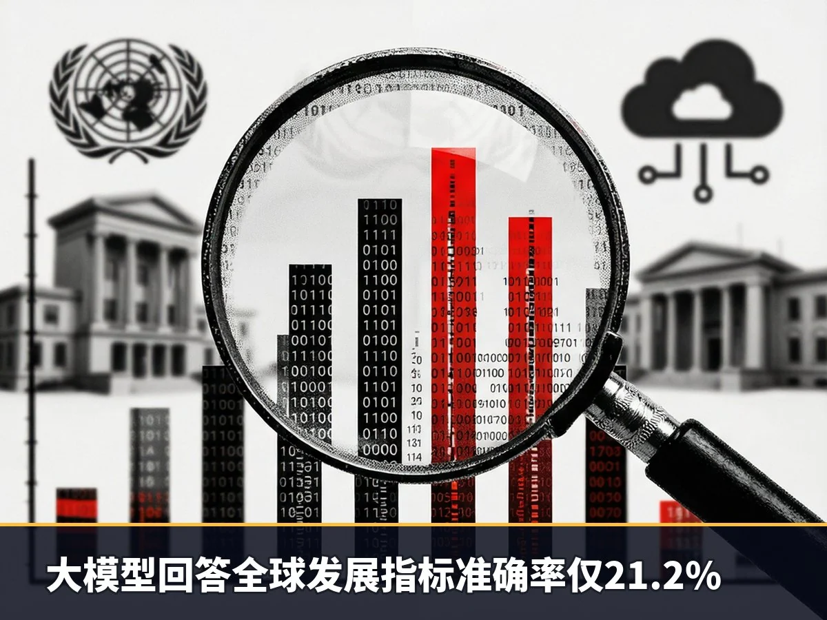 大模型回答全球发展指标准确率仅21.2%