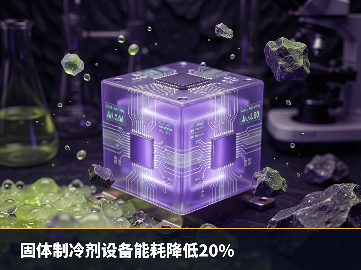 固体制冷剂设备能耗降低20%