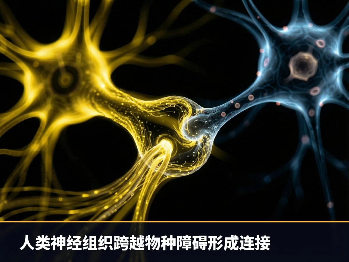 人类神经组织跨越物种障碍形成连接