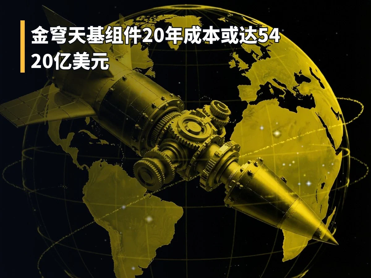 金穹天基组件20年成本或达5420亿美元