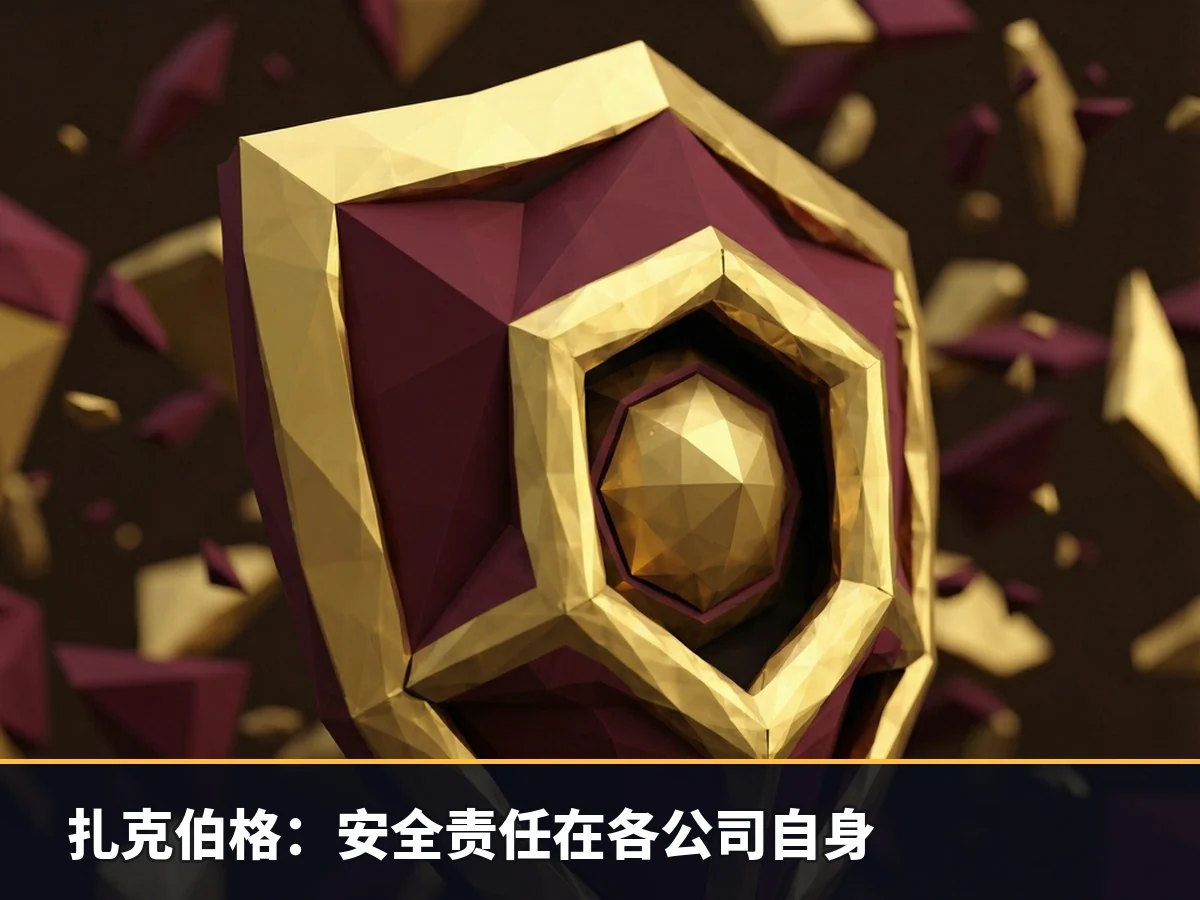 扎克伯格：安全责任在各公司自身