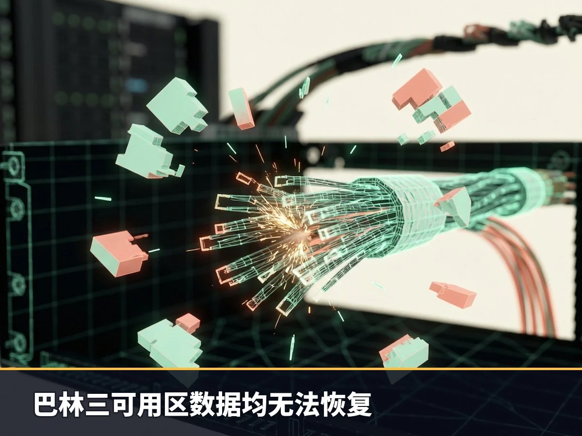 巴林三可用区数据均无法恢复