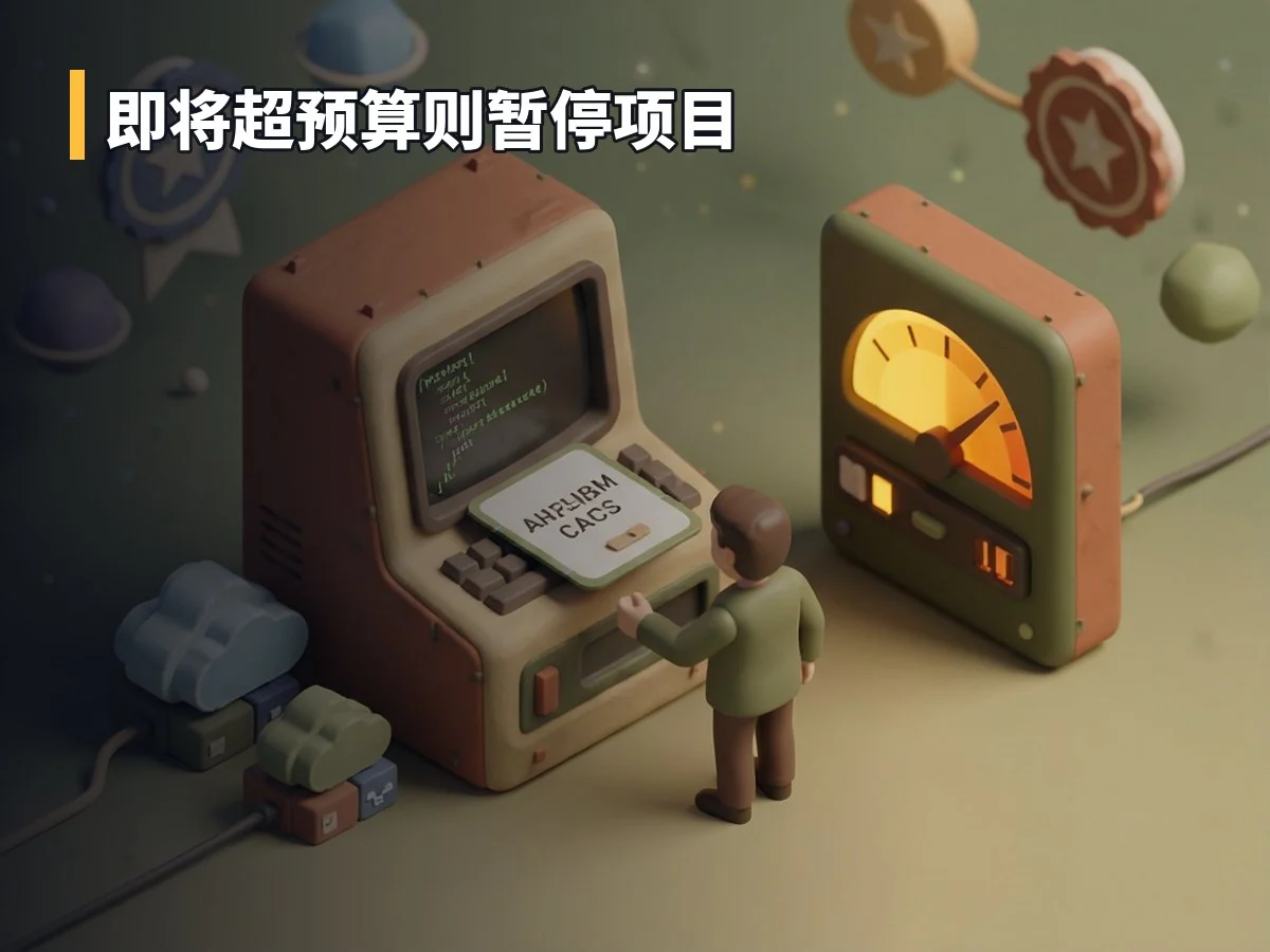 即将超预算则暂停项目