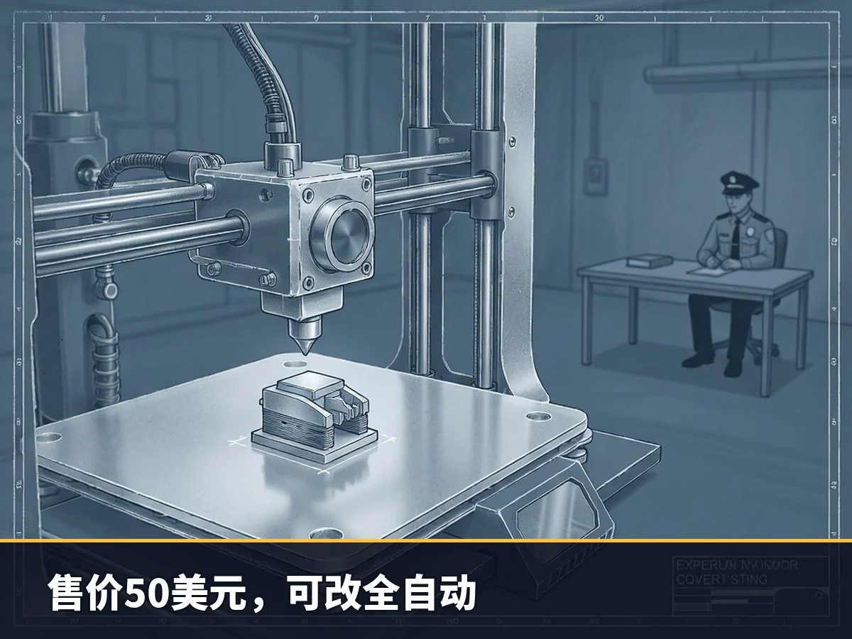 售价50美元,可改全自动