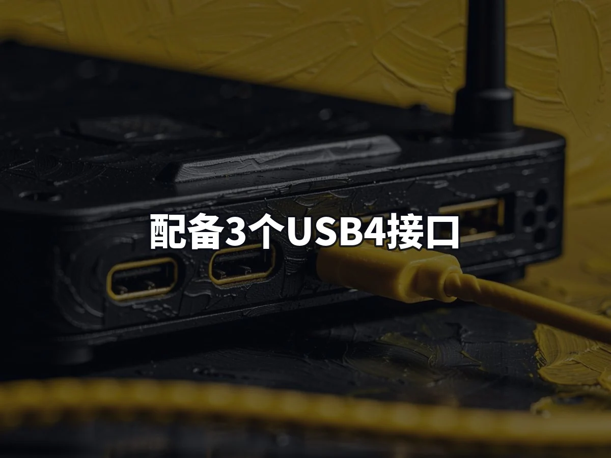 配备3个USB4接口