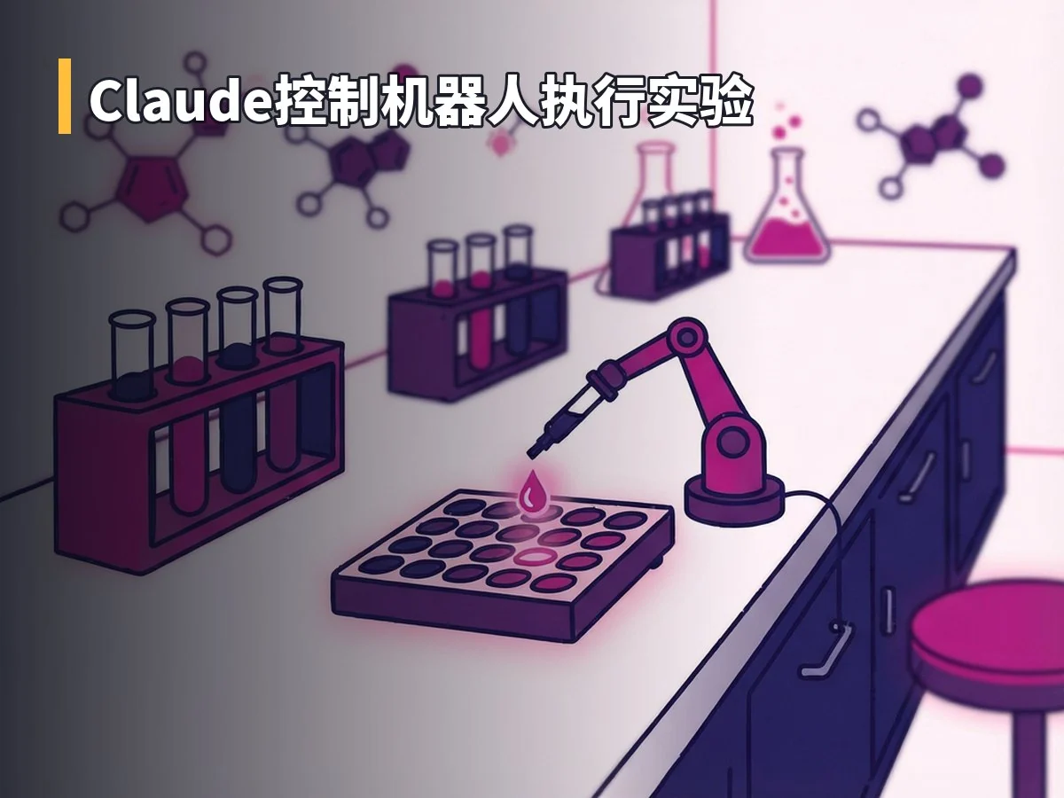 Claude控制机器人执行实验