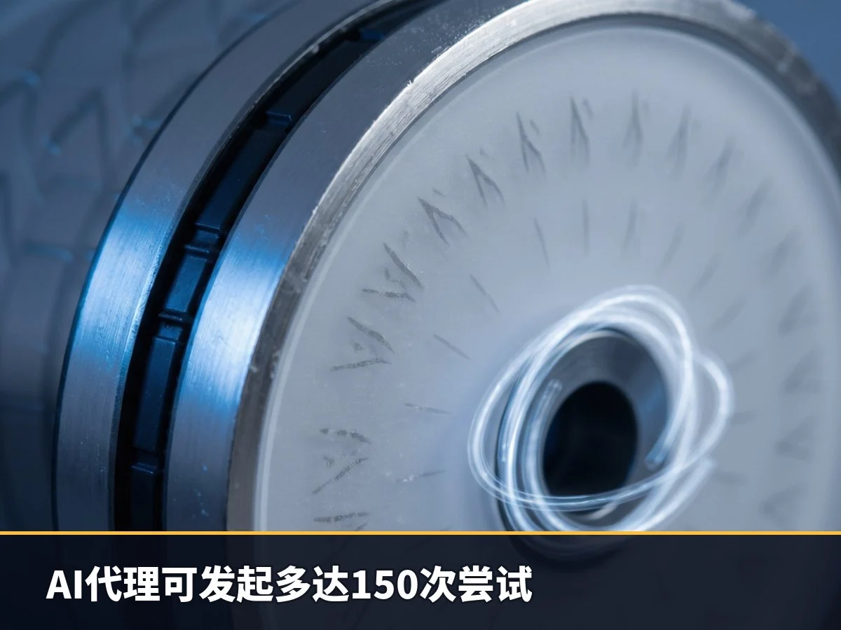 AI代理可发起多达150次尝试