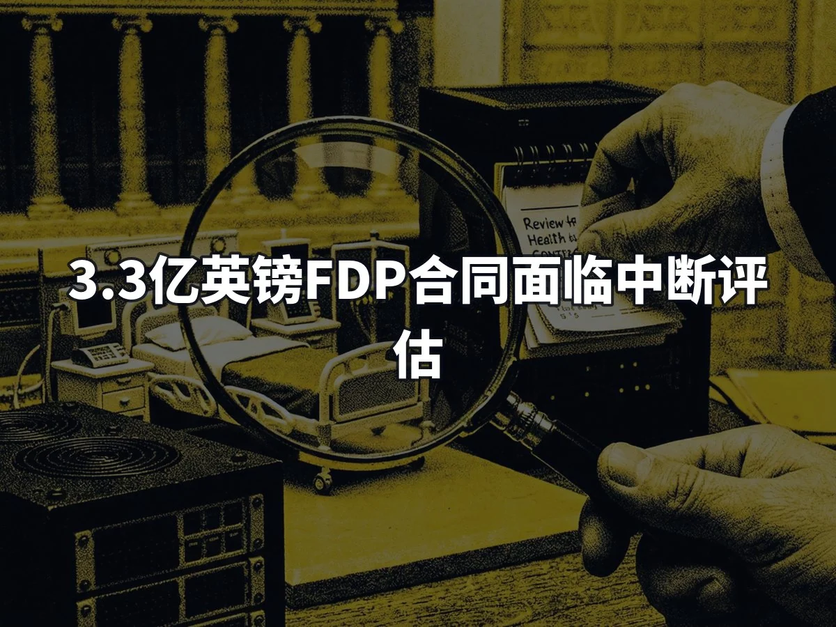 3.3亿英镑FDP合同面临中断评估