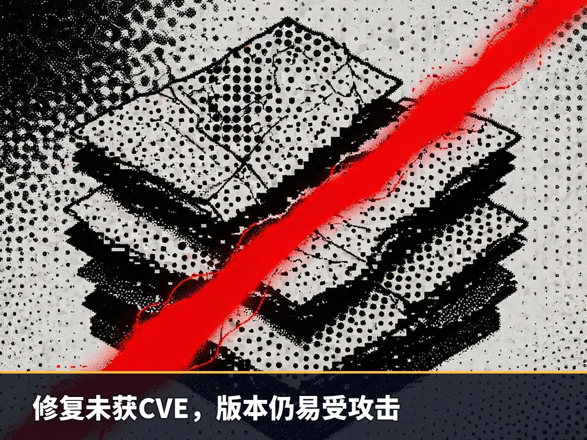 修复未获CVE，版本仍易受攻击