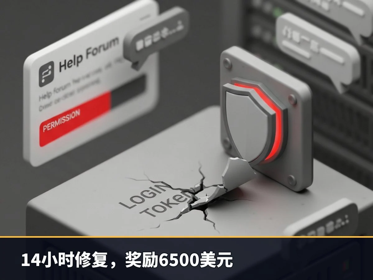 14小时修复，奖励6500美元