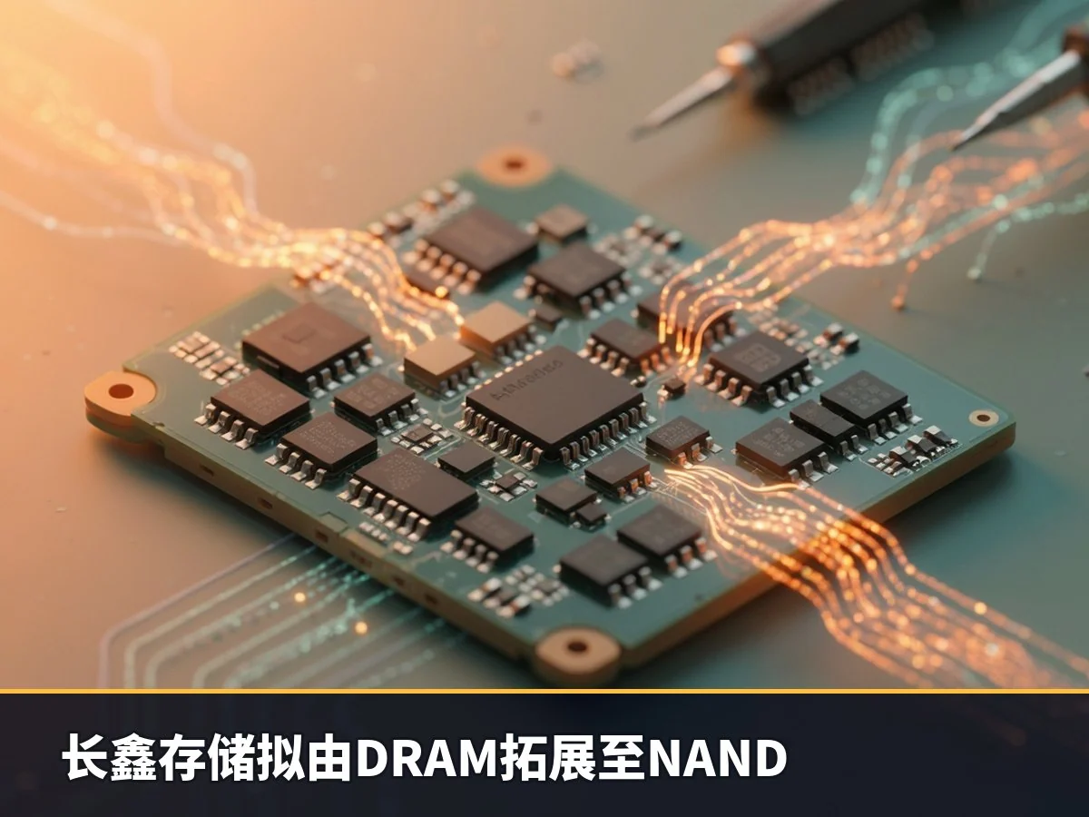 长鑫存储拟由DRAM拓展至NAND