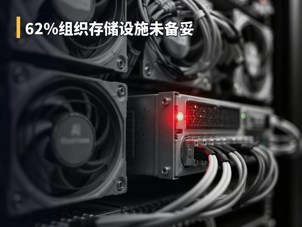 62%组织存储设施未备妥