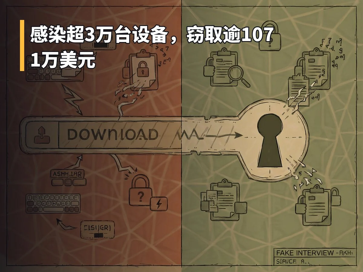 感染超3万台设备，窃取逾1071万美元