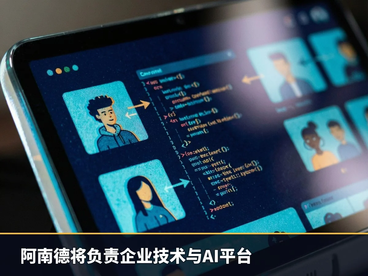 阿南德将负责企业技术与AI平台