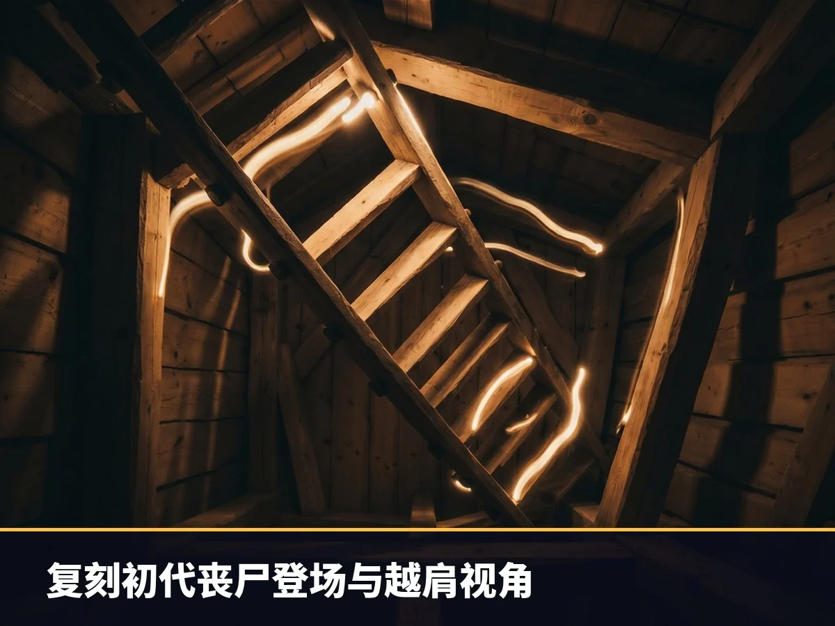 复刻初代丧尸登场与越肩视角