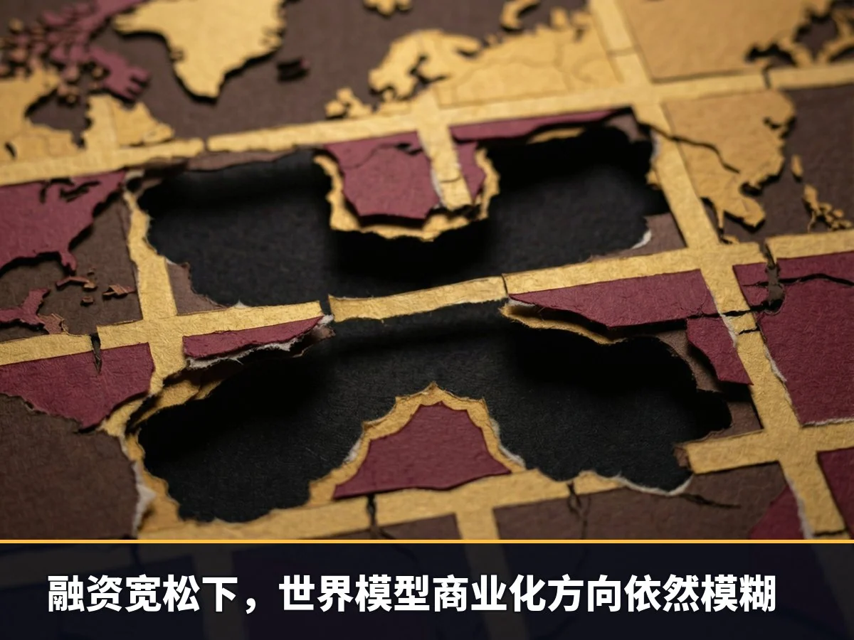 融资宽松下,世界模型商业化方向依然模糊
