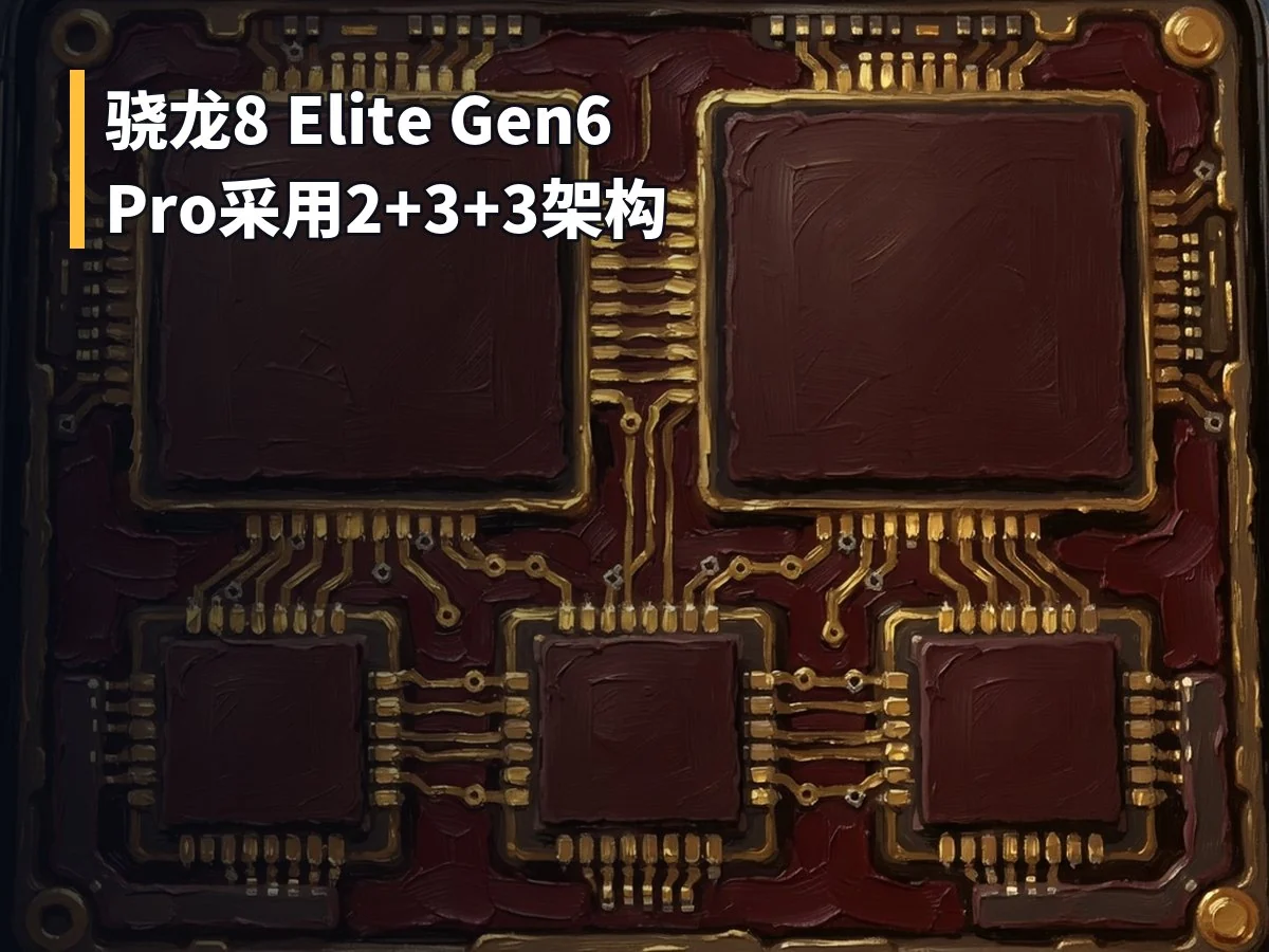 骁龙8 Elite Gen6 Pro采用2+3+3架构