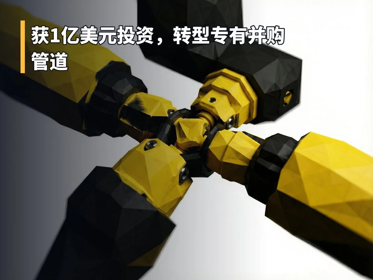 获1亿美元投资，转型专有并购管道