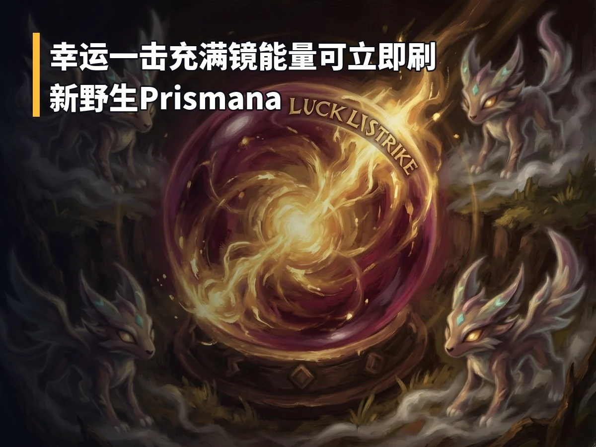 幸运一击充满镜能量可立即刷新野生Prismana