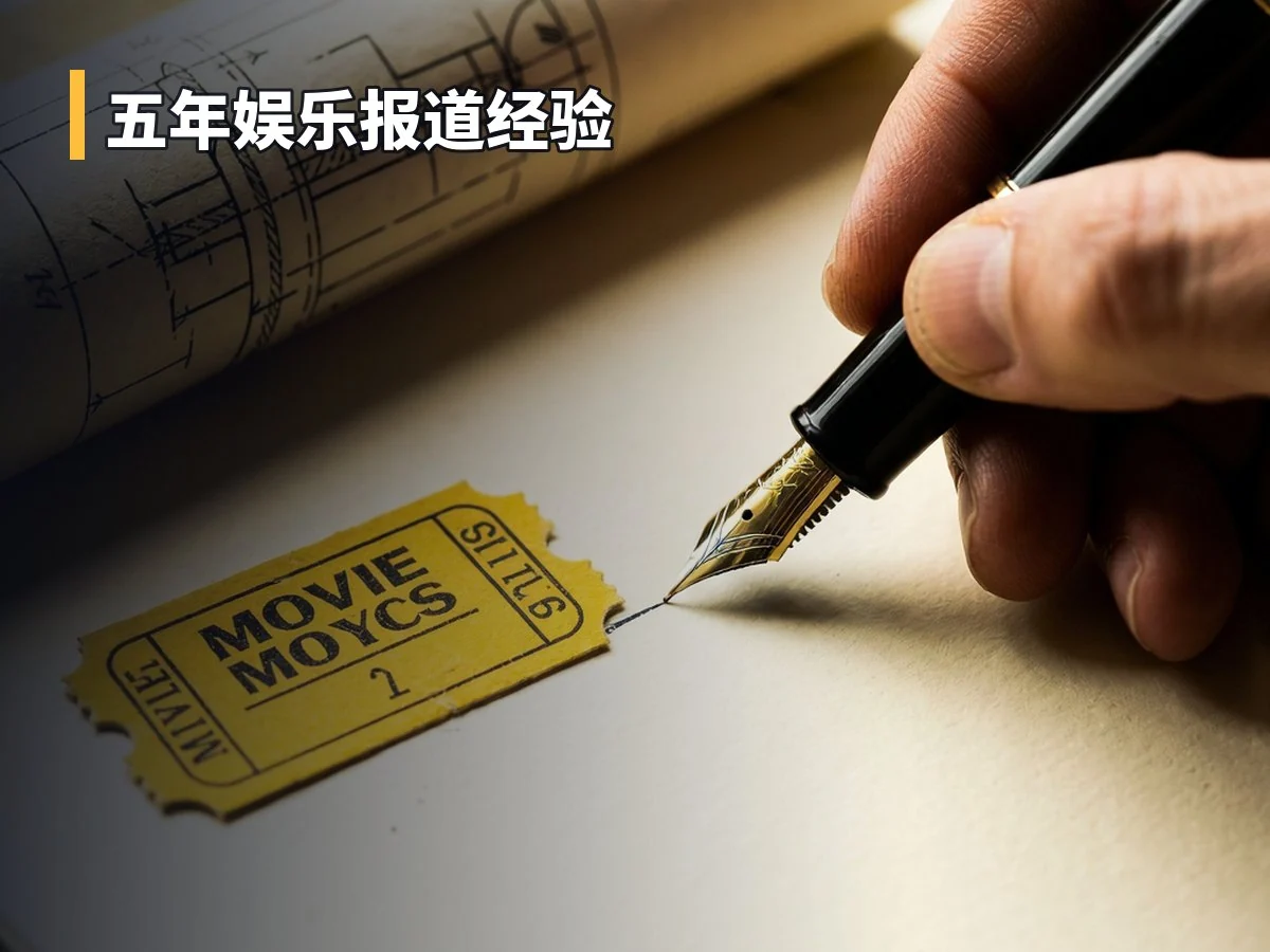 五年娱乐报道经验