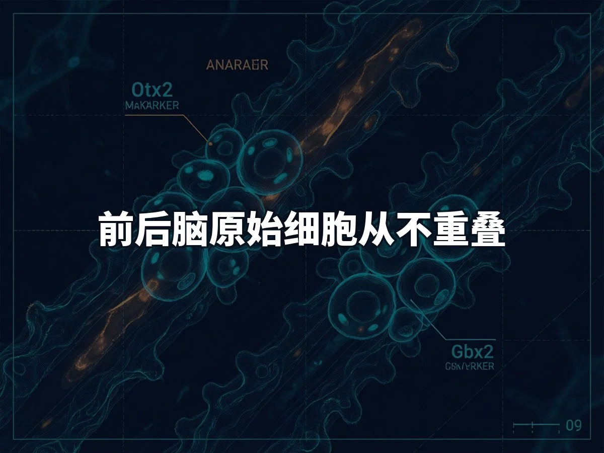 前后脑原始细胞从不重叠