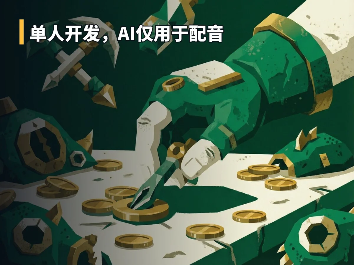 单人开发,AI仅用于配音