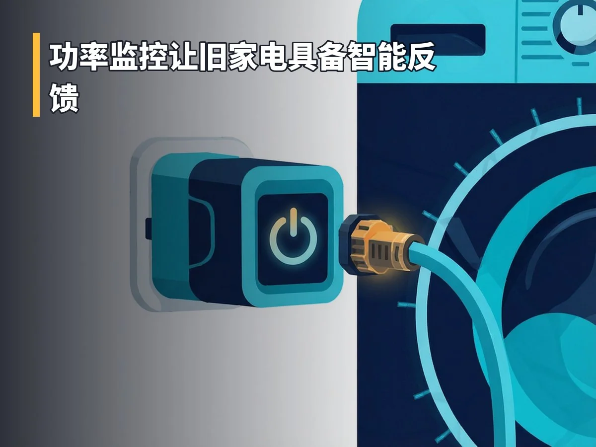 功率监控让旧家电具备智能反馈