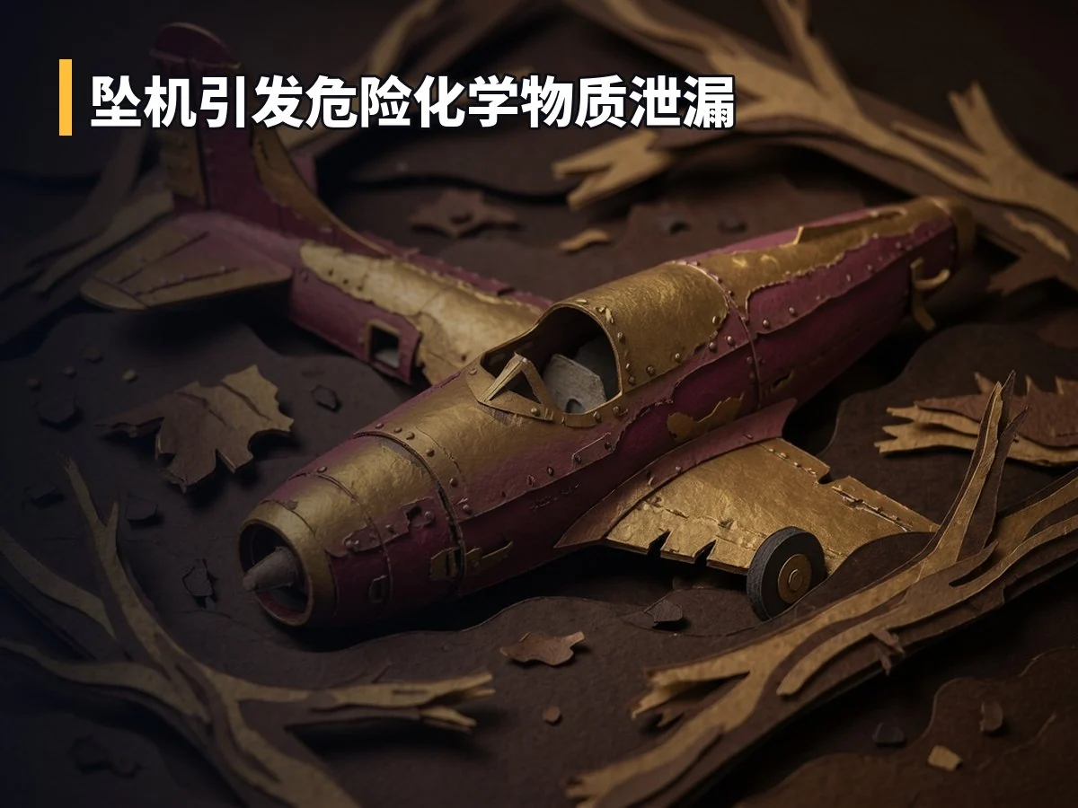 坠机引发危险化学物质泄漏
