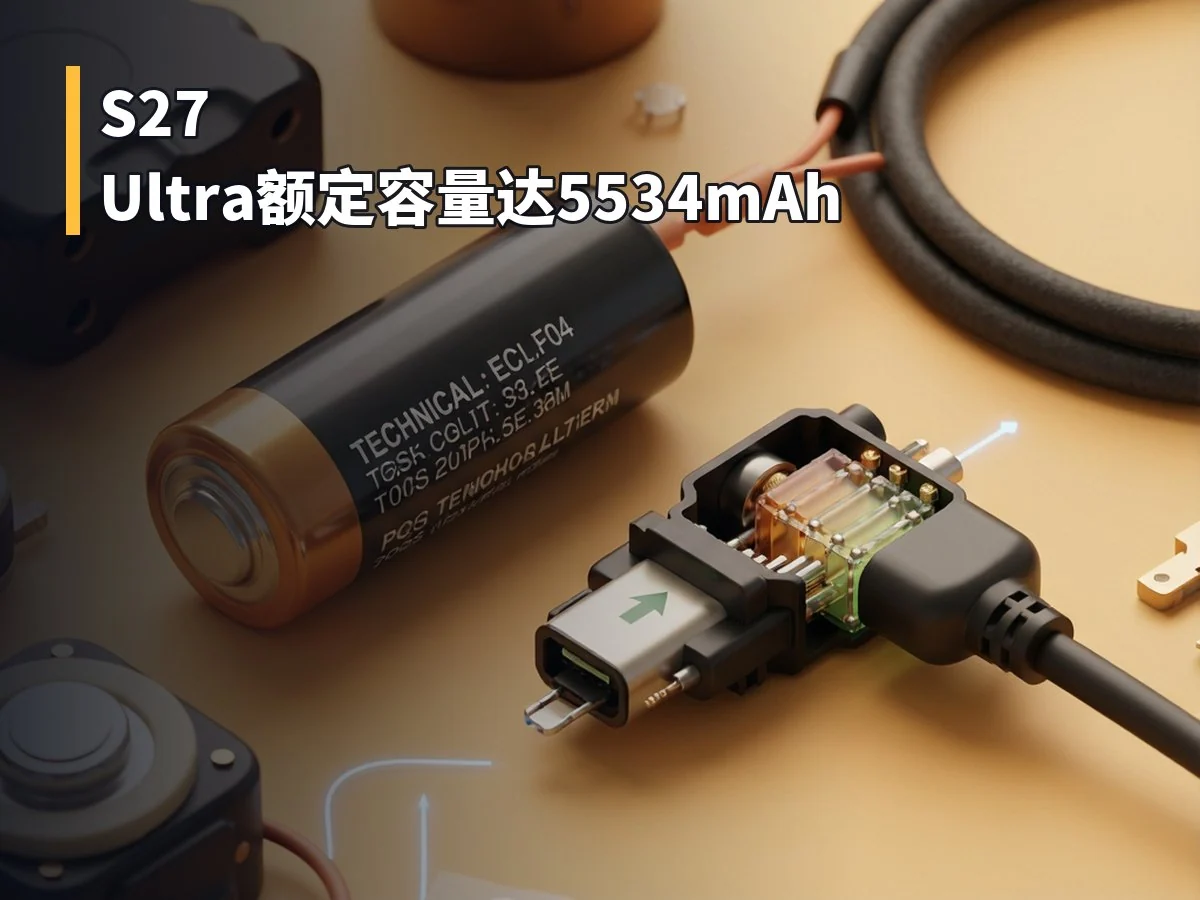 S27 Ultra额定容量达5534mAh