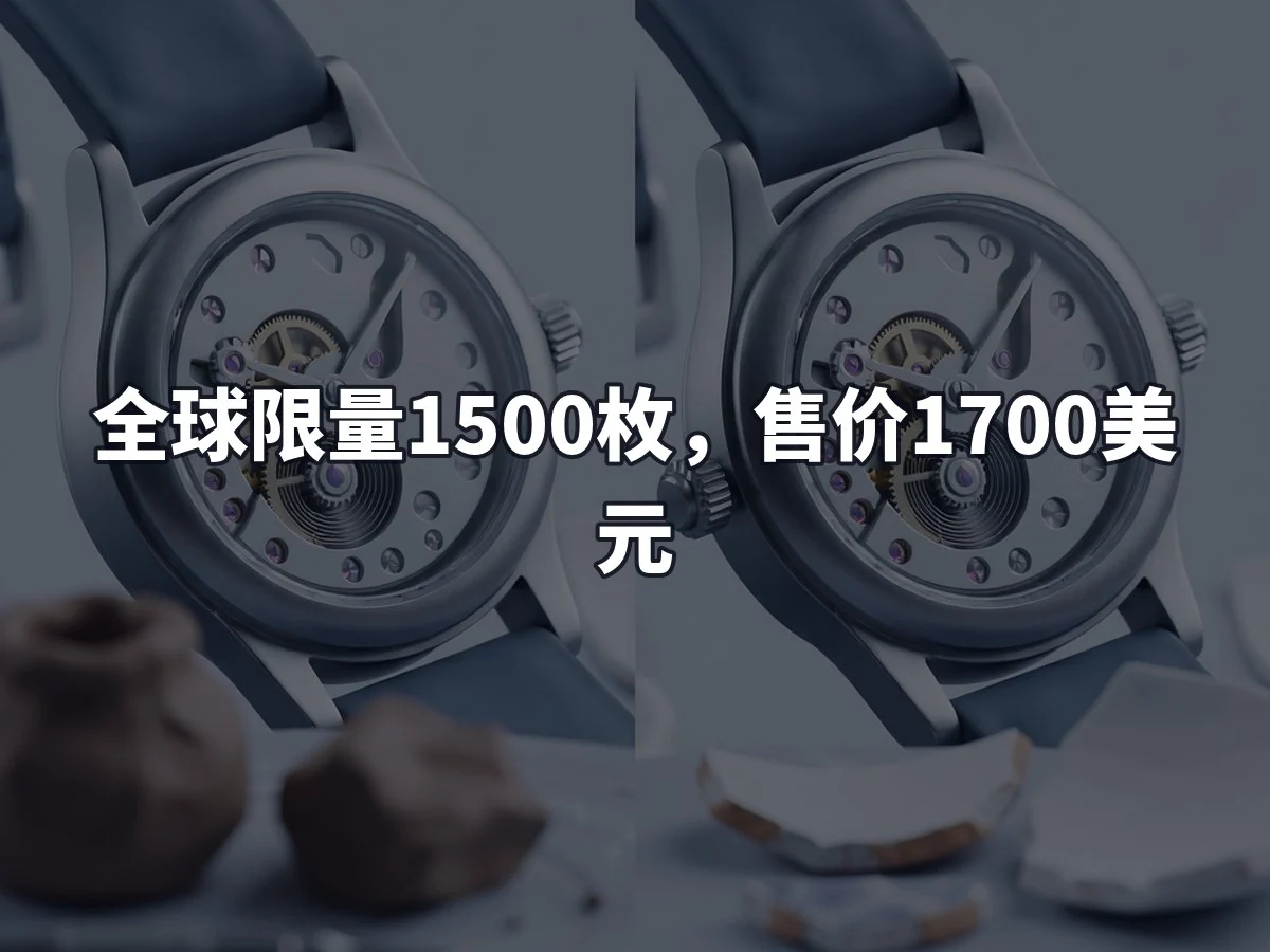 全球限量1500枚,售价1700美元