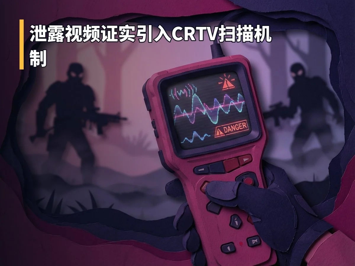 泄露视频证实引入CRTV扫描机制