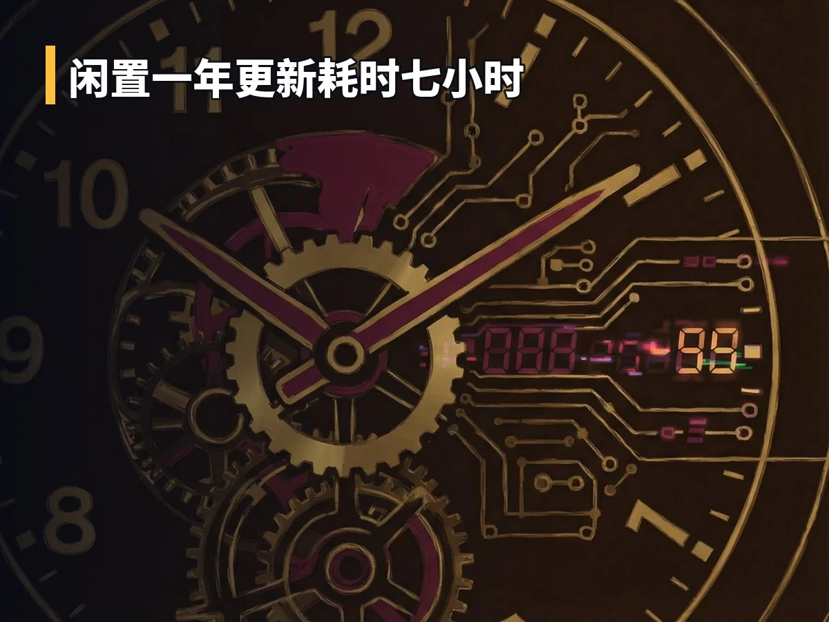 闲置一年更新耗时七小时