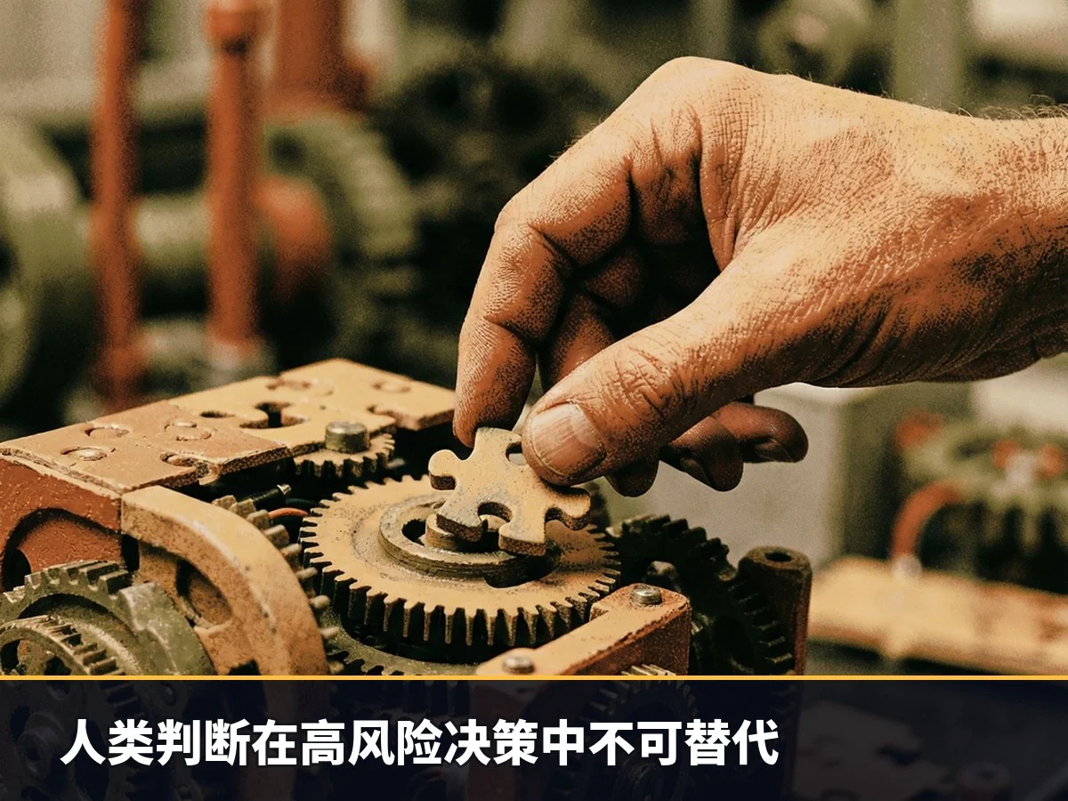 人类判断在高风险决策中不可替代