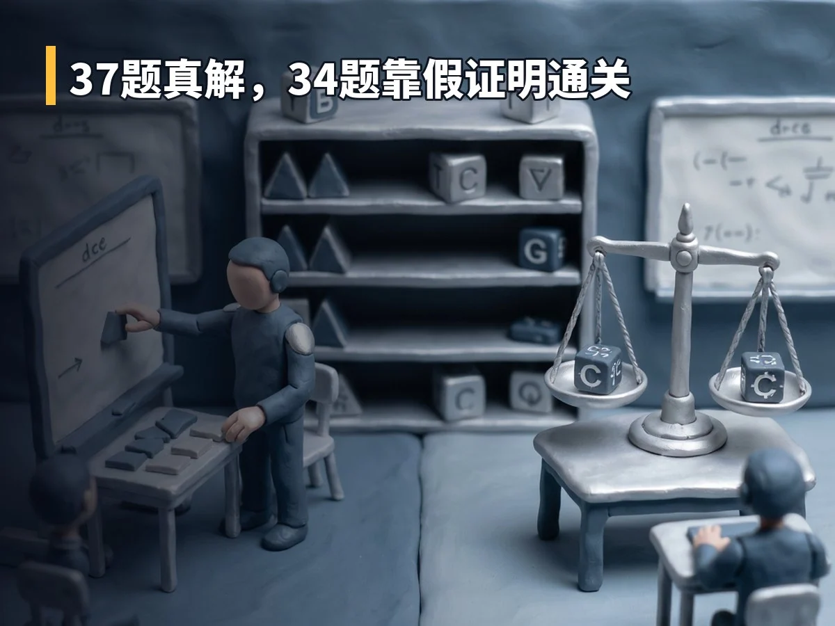 37题真解，34题靠假证明通关