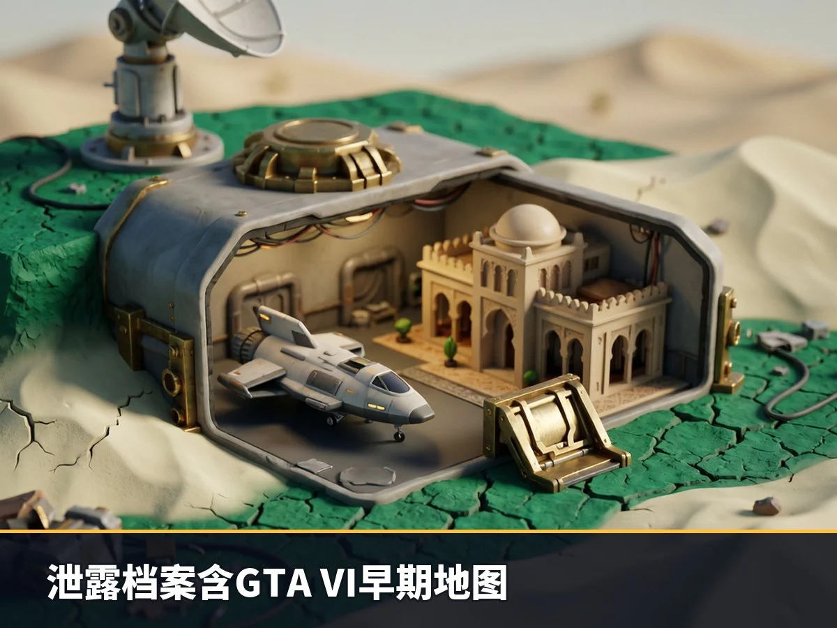 泄露档案含GTA VI早期地图