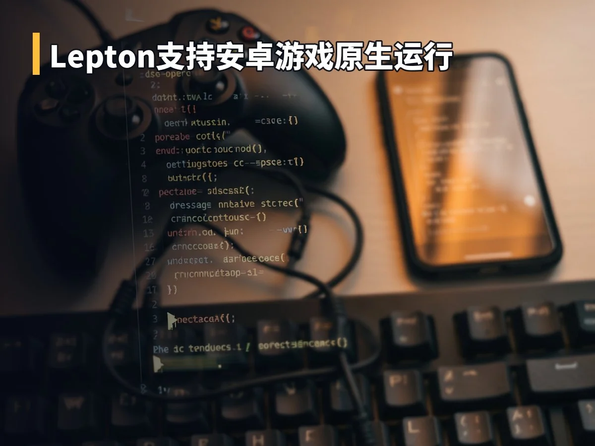 Lepton支持安卓游戏原生运行