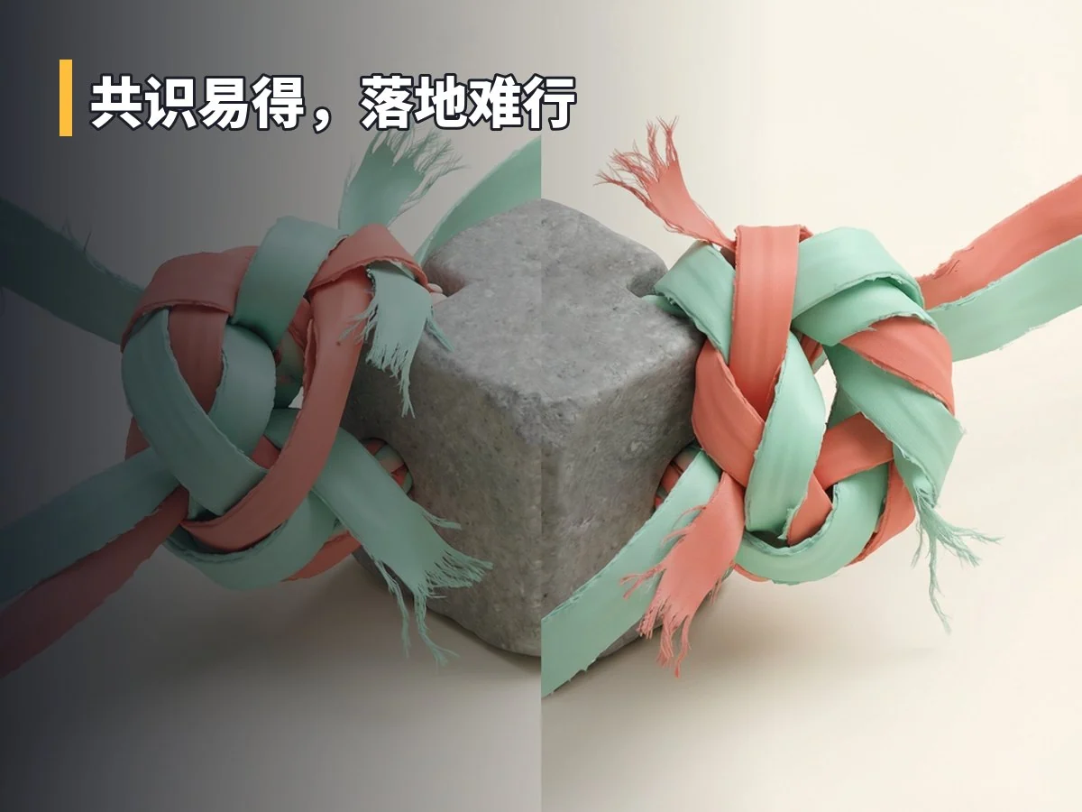 共识易得，落地难行