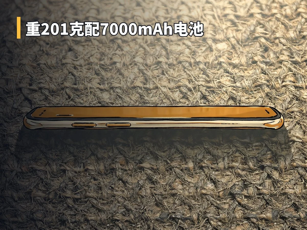 重201克配7000mAh电池