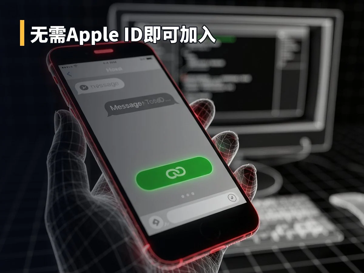 无需Apple ID即可加入